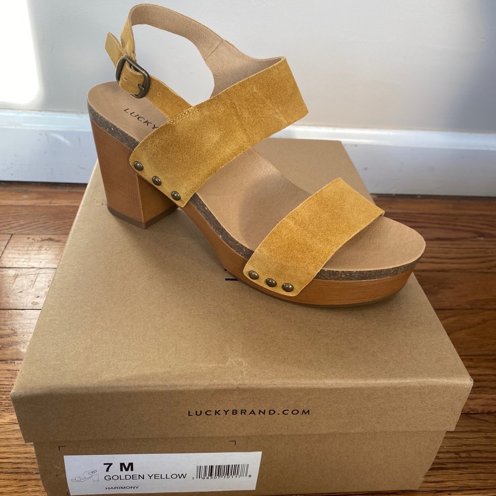Lucky Brand Harimony platform sandals